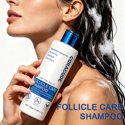 Folliculitis Shampoo for Itchy, Flaky Scalp - Purifying Formula for a Soothed, Balanced Scalp & Oily Scalp Care🧴