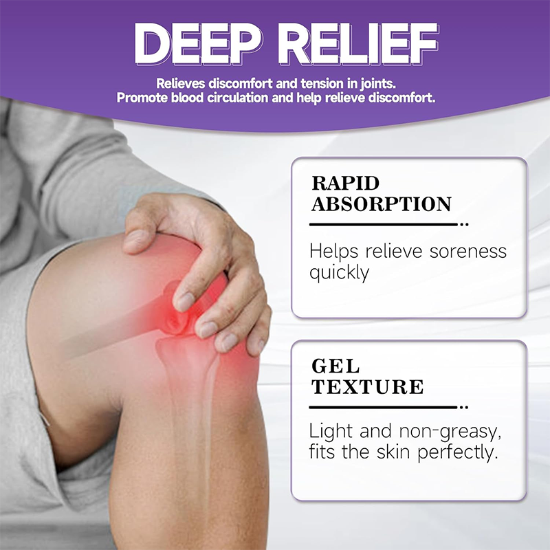 Soothing Pain Relief Massage Gel, Natural Plant Formula for Full Body Joint Soreness Relief🩹