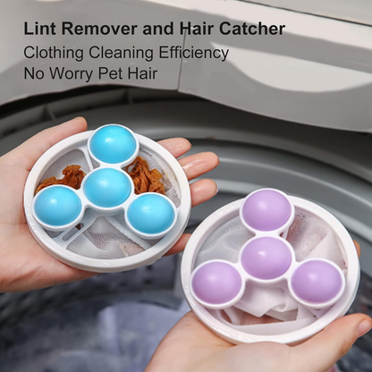 3 Counts Washing Machine Hair Remover Filter Bag 3 PCS 🧺