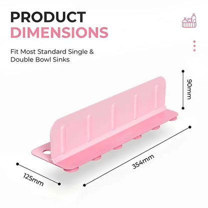 Kitchen Sink Splash Guard, Water Guard for Washbasin & Dish Washing 💦