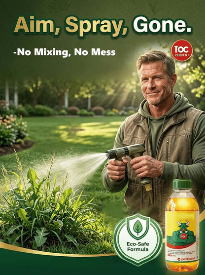Glyphosate-Free Root Killing Weed Killer, Fast Rainproof Weed Control🌿