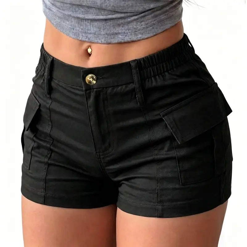 Women’s Summer Casual Cargo Shorts, Lightweight Multi-Pocket Utility Shorts👖