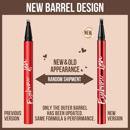 2-Pack Eyebrow Pens – Best Value Brow Pen Set, 4-Tip Natural Hair-Like Strokes, All-Day Wear🖌️