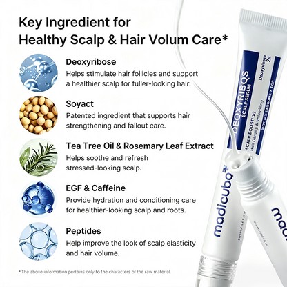 Deoxyribose Scalp Serum | For Fuller-Looking Hair & Scalp Strengthening Roll-On Serum🪮