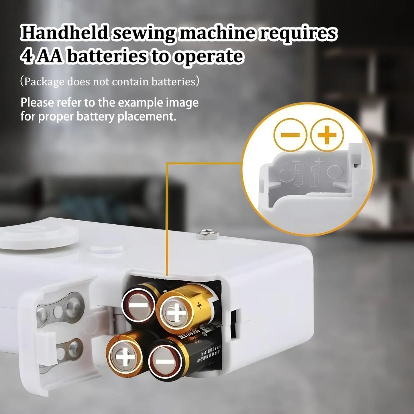 Portable Miniature Handheld Sewing Machine- Beginner-Simple Operation 🧵