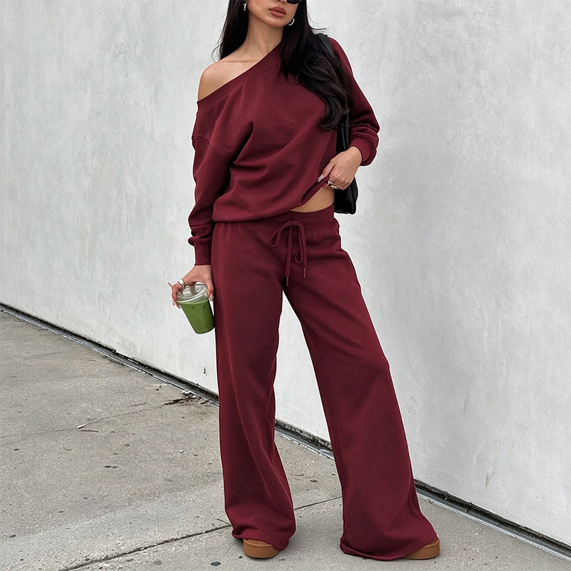 Women's Long Sleeve Jumper & Pants, 2 Piece Outfit Set ✨