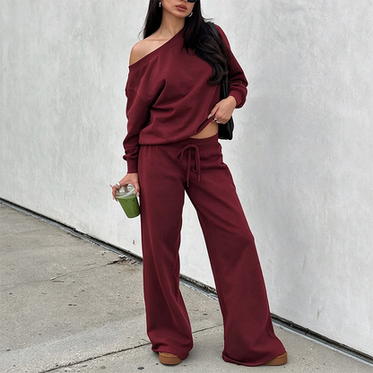 Women's Long Sleeve Jumper & Pants, 2 Piece Outfit Set ✨