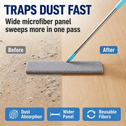 Replacement Gap Duster for Home Corner Place, Durable Flexible Arbitrary Bending Microfiber Dust Brush🧹