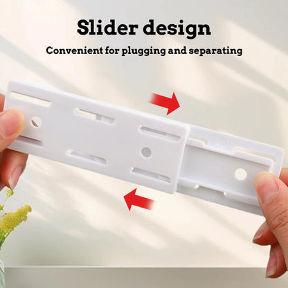 10 Counts Adhesive Punch-Free Socket Holder, Self Adhesive Desktop Socket Fixer 🔌