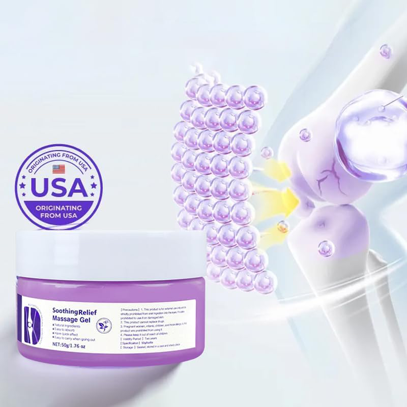 Soothing Pain Relief Massage Gel, Natural Plant Formula for Full Body Joint Soreness Relief🩹
