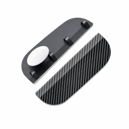 One Pair Snap-On Mirror Rain Visor Eyebrows, Waterproof Carbon Fiber Auto Exterior🚙