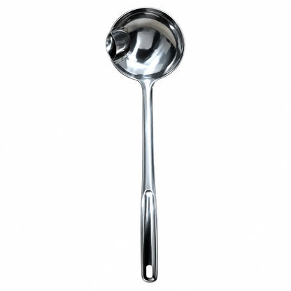 2 Count Stainless Steel Oil Separator Ladle, Mirror Polished Surface 🥄