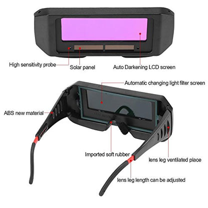 Industrial Welder Safety Glasses, Auto‑Darkening Welding Goggles✨