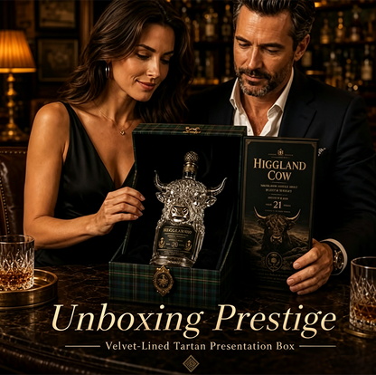 Private Cask 21 Years Bull Head Shaped Scotch Whisky Bottle🍷