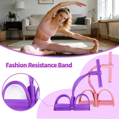 ✨Stylish Handle Fitness Device — Pedal Resistance Trainer