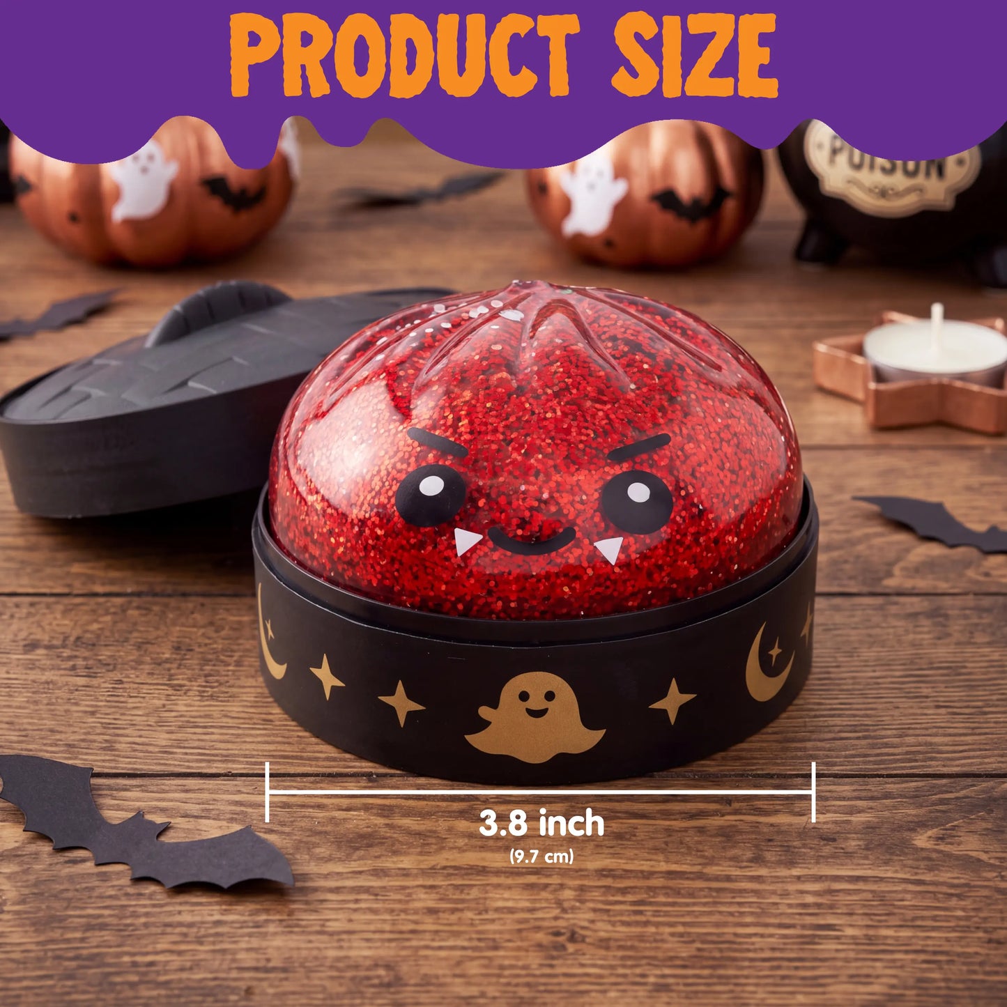 Halloween Dumpling Stress Relief Toys,Slow‑rebound maltose squishy toys🎃