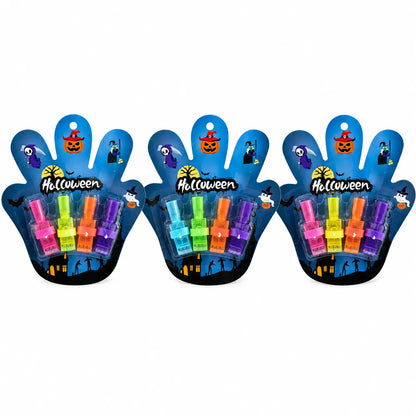 12PCS Halloween Finger Projector Rings, LED Light-Up Finger Toys🔦🎃