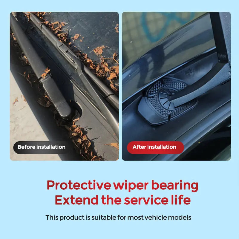 4 Pcs Silicone Automotive Windshield Wiper Arm Hole Protector Covers 🚗