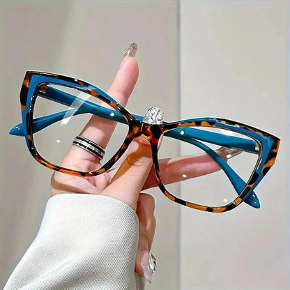 Women's Elegant Cat-Eye Metal Frame Reading Glasses 🕶️