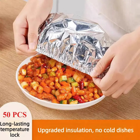 Food Insulation Cover, Premium Aluminum Foil Cover for Dining Table🍽️