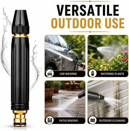 🔫Home High-pressure Car Wash Water Gun with Booster Nozzle