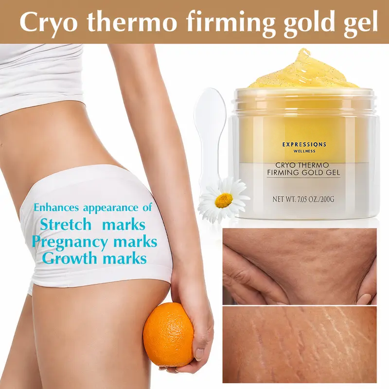 15-Day Fast-Acting Anti Cellulite Sculpting & Tightening Burn Gold Massage Cream🧴