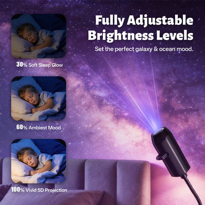 Plug-and-Play HD Star Projector✨