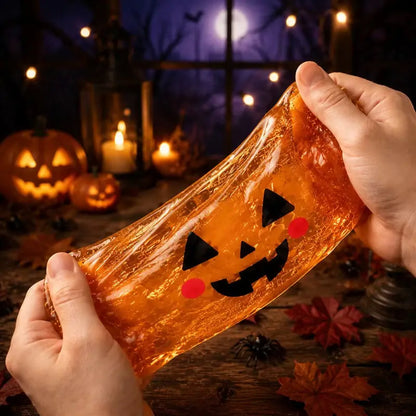 Cute Halloween scary ghost Marukosqueeze toy set, portable stressrelief hand squeeze toys👻