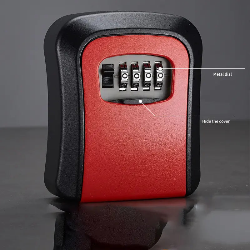 Wall Mount Key Lock Box‑ 4 Digit Combination Lockbox 🔐
