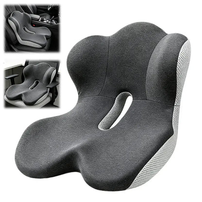 Non-Slip Memory Foam Ergonomic Seat Cushion, Skin-Friendly Breathable Mesh Cover🪑