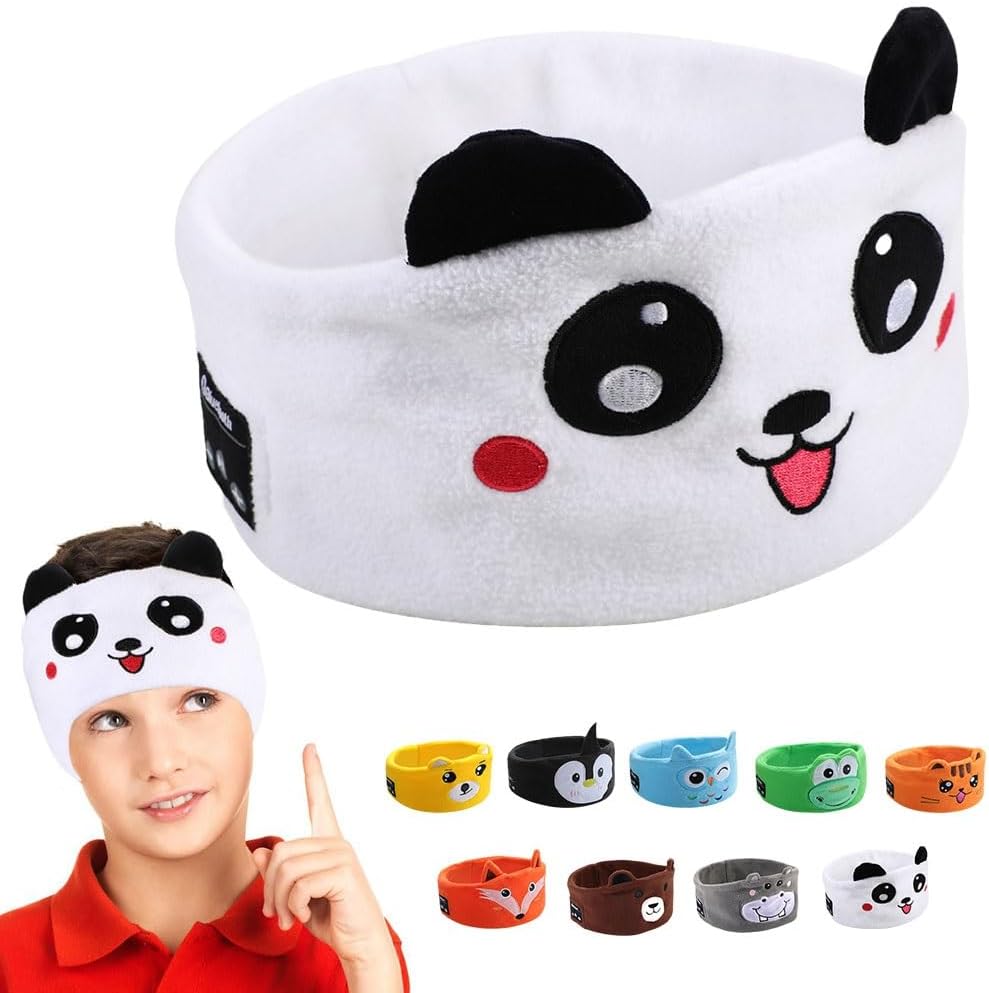 Kids Wireless Headphones, Over Ear Headphones for Children & Toddlers, with Thin Speakers & Super Soft Fleece Headband👶