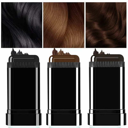 2-in-1 Temporary Gray Hair Touch-Up Comb Stick, Instant Root Concealer for Covering Gray Regrowth🪮