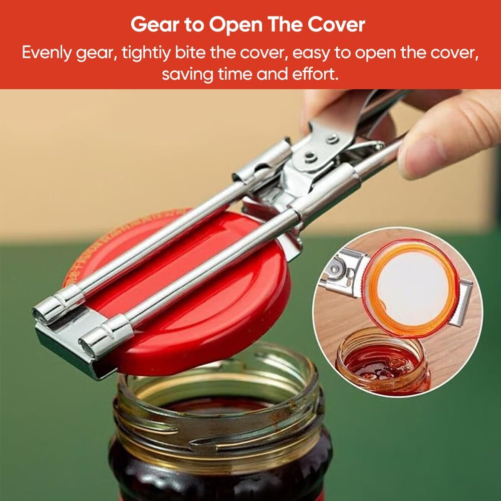 Jar Opener for Weak Hands, Multifunctional Adjustable Can Opener 🫙