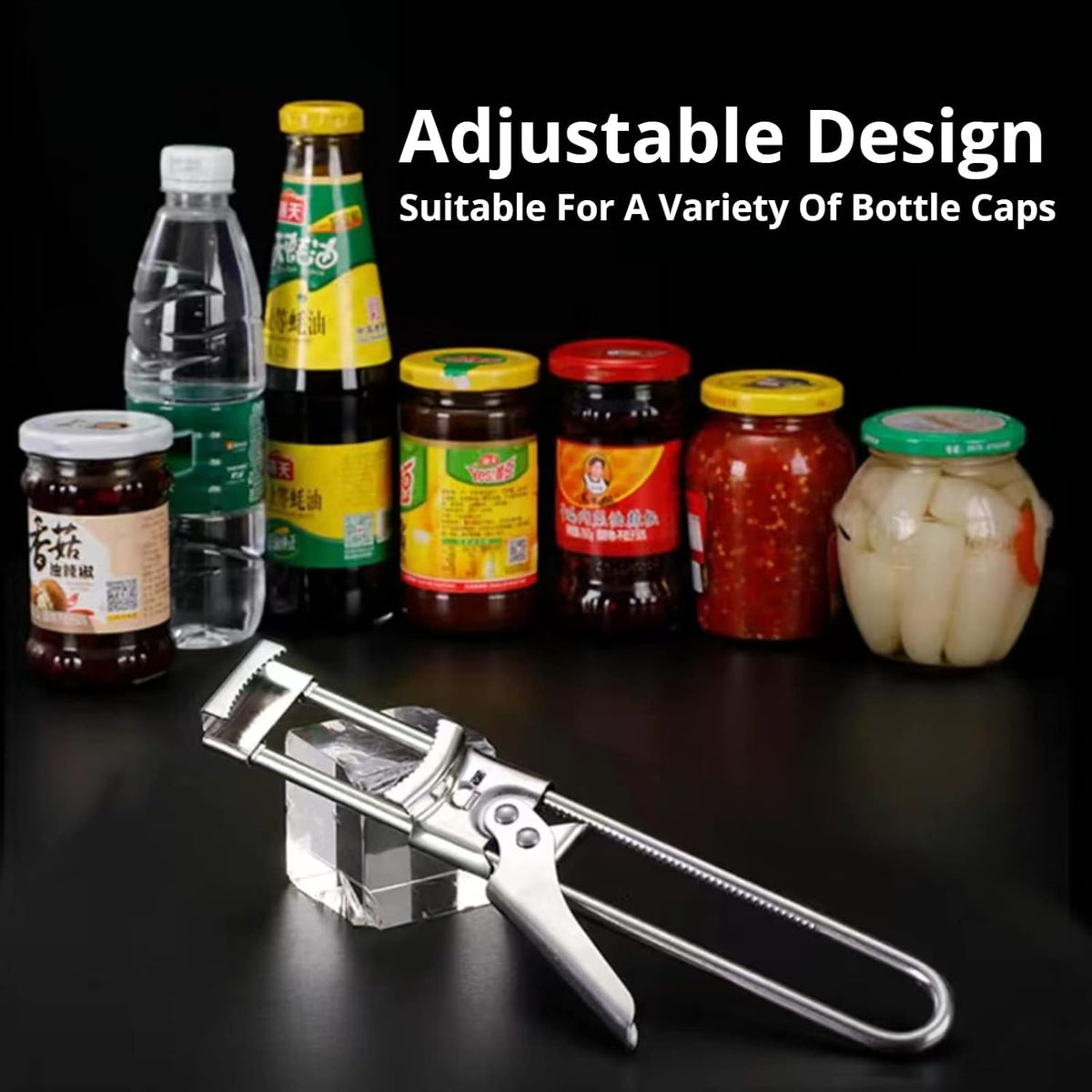 Jar Opener for Weak Hands, Multifunctional Adjustable Can Opener 🫙