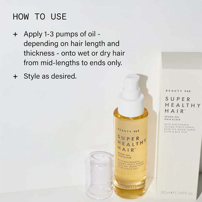 Seven-Oil Anti-Frizz Hair Repair Oil, Hydrating Serum for Dry Damaged Hair 🧴