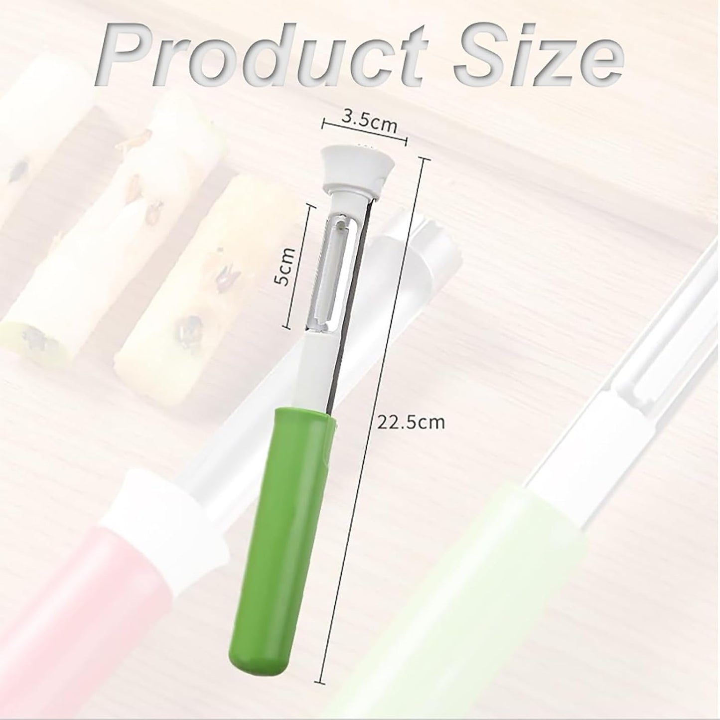 2 in 1 Apple Corer and Peeler, Apple Core Removal Tool, Stainless Steel Fruit Corer🍎