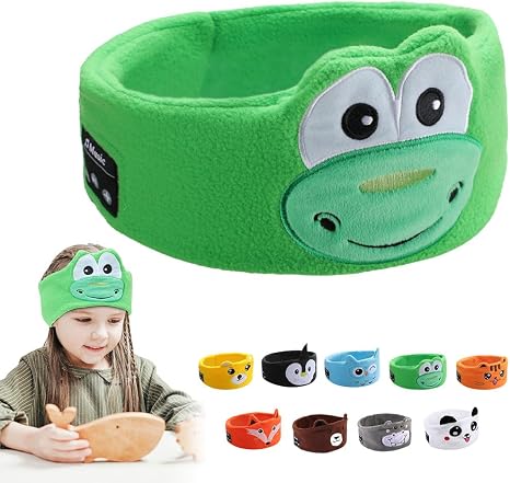 Kids Wireless Headphones, Over Ear Headphones for Children & Toddlers, with Thin Speakers & Super Soft Fleece Headband👶