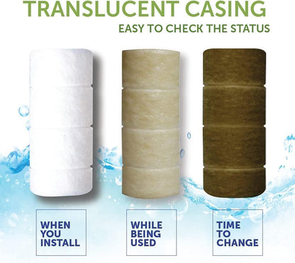 5 Micron PP Water Filter, Reduce Rust & Chlorine with Quick Connect Adapter for Washing Machine 💦