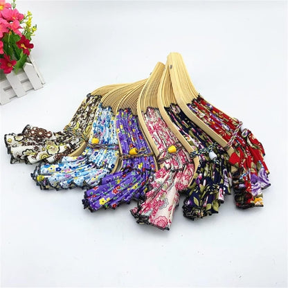 Foldable Bamboo Sun Hat UPF50+ Wide Brim Floral Outdoor Fishing Garden UV Protection Hat✨