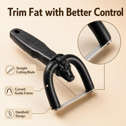 2‑In‑1 Handheld Meat Cutter and Fat Trimmer, Meat Fat Trimming Tool 🔪