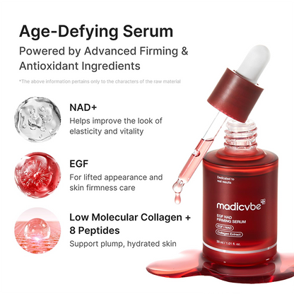 NAD+ EGF Firming Serum | Anti-aging, improves skin elasticity and firmness