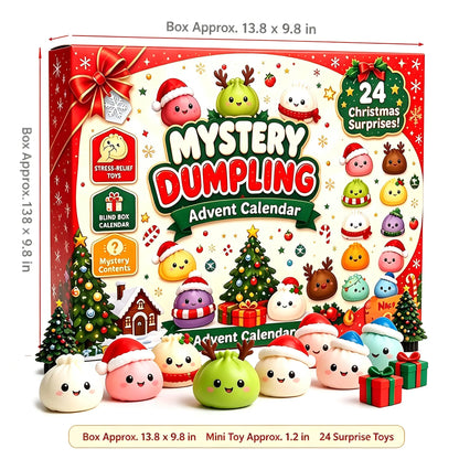 Christmas Squishy Advent Calendar 2026 Countdown Calendar 🎄