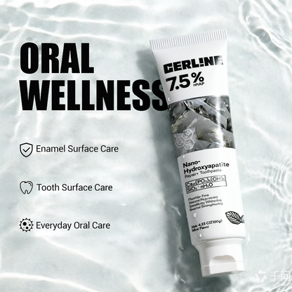 Fluoride-Free Hydroxyapatite Toothpaste, Strengthens Enamel & Freshens Breath 🦷