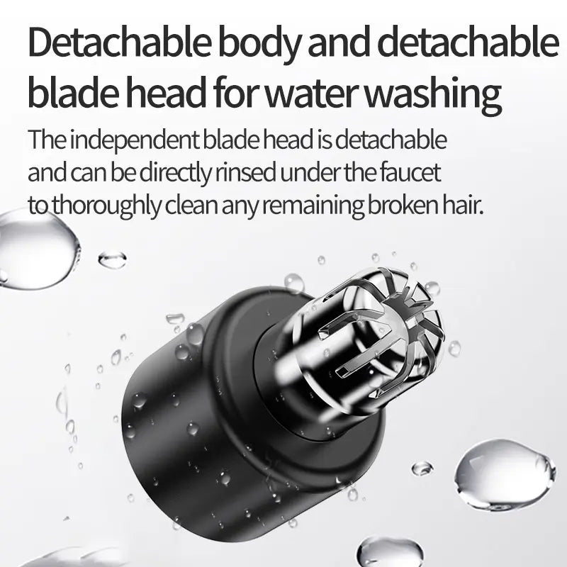 Electric Nose Hair Trimmer,Professional Painless Eyebrow & Facial Hair Trimmer for Men Women🪒