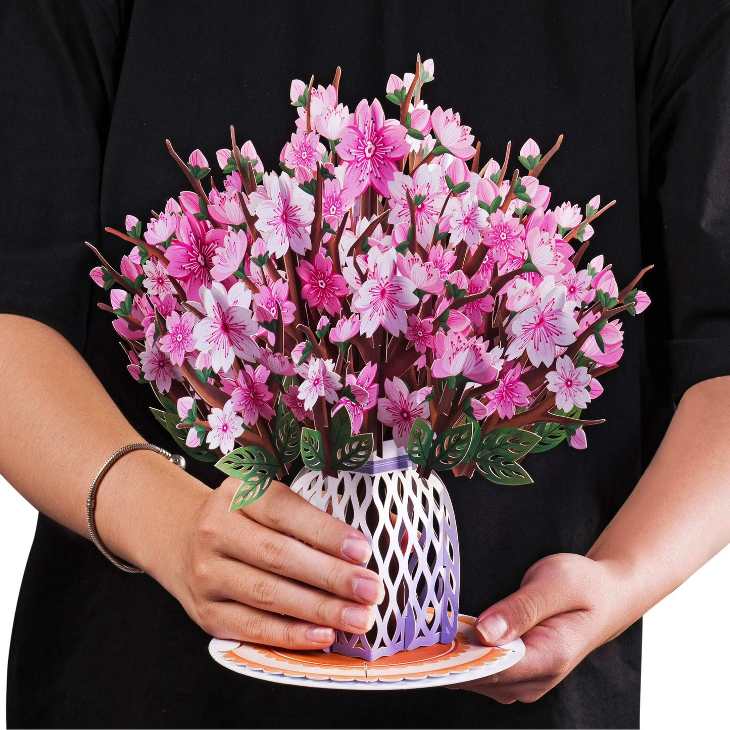 🌸 3D Cherry Blossom Pop-Up Card | Mother's Day Gift