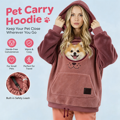 Dog Tote Carier Hoodie🐶🐾