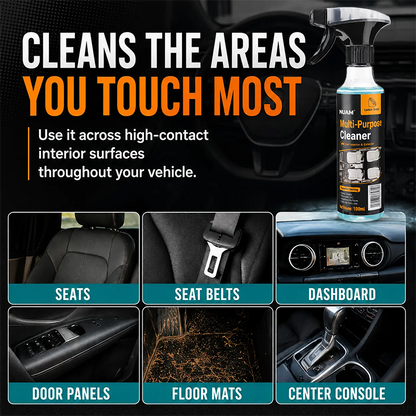 Multi-Purpose Cleaning Spray, Heavy Duty Dual-Action Degreaser & Stain Remover🧽