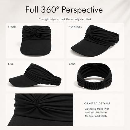 ☀️ Women's UPF 50+ UV-Protective Sun Hat with Open Top