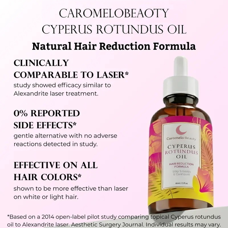 Cyperus Rotundus Oil, Natural Hair Reduction Serum🌿