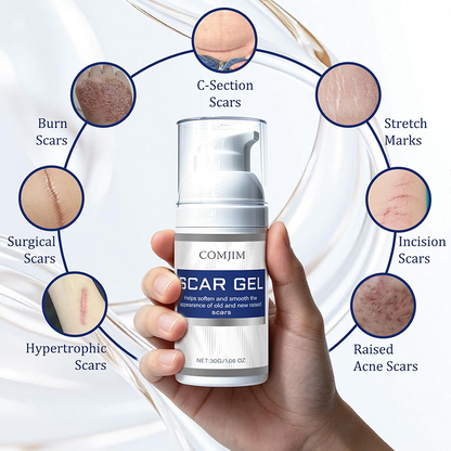 Silicone Scar Gel for Scars - Fragrance-Free, Non-Greasy Formula for Face & Body Scar Care & Appearance 🧴